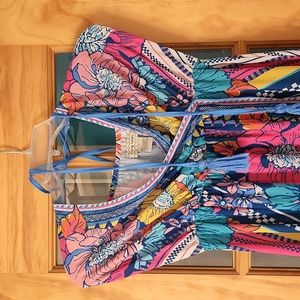 Flying tomato wrap dress